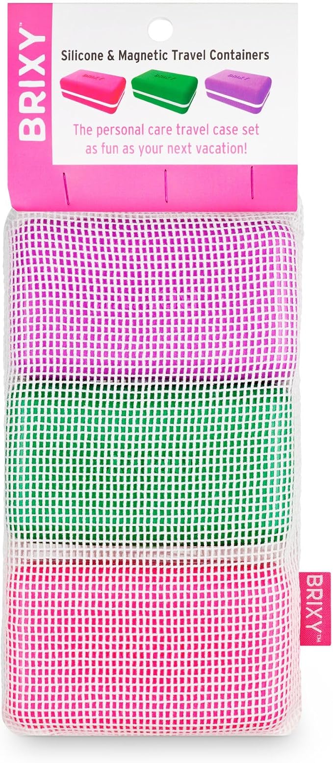 Pink, Purple, Green