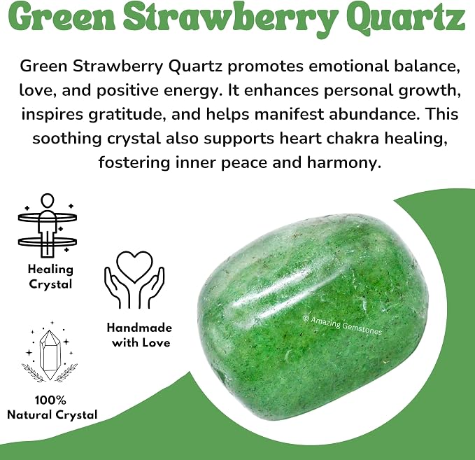 Green Strawberry Quartz