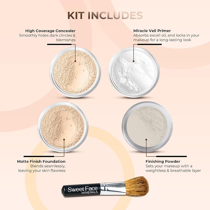 Fair 2 Foundation with Light Concealer