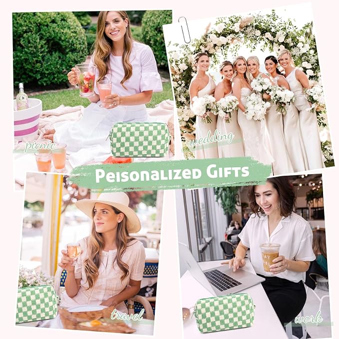 Sage Green checkered