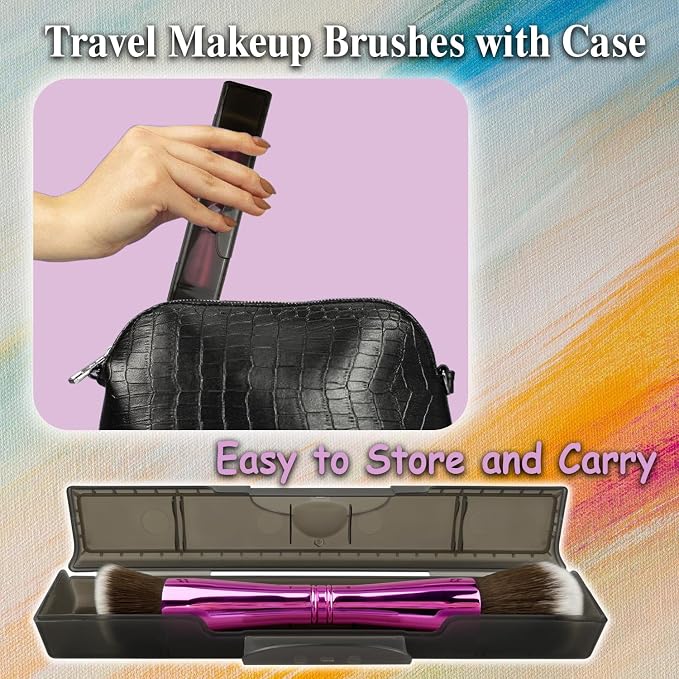 Purple Makeup Brush