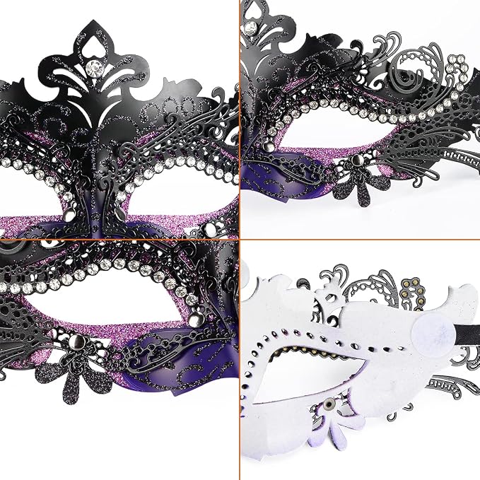 Dark Purple & Black