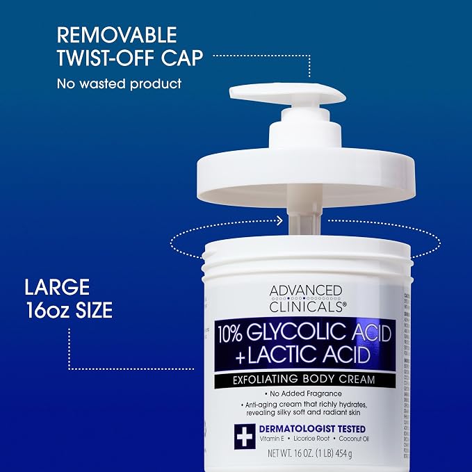 10% Glycolic + Lactic Acid Cream