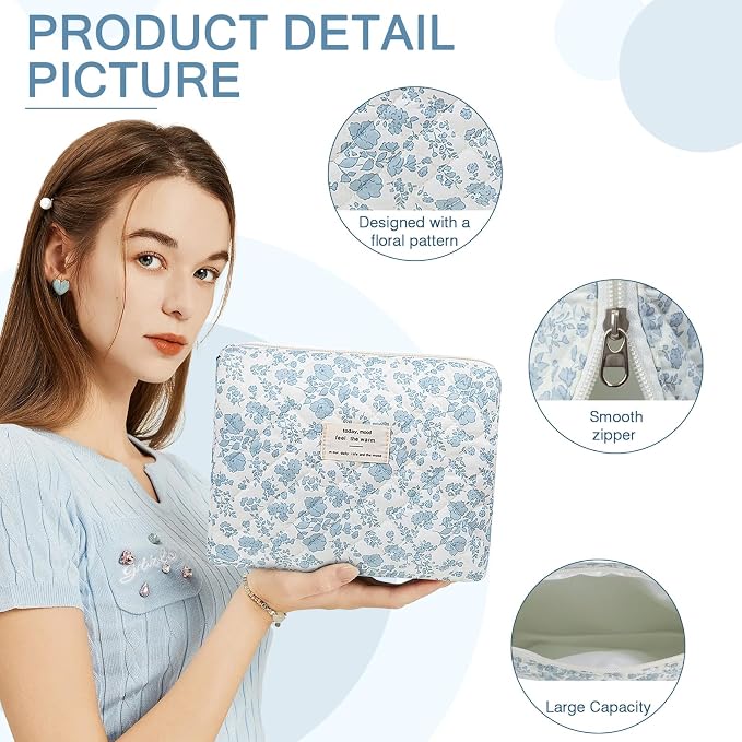 2pc Large Blue