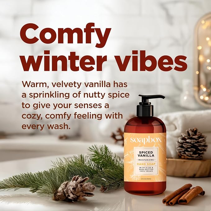 Spiced Vanilla + Frosted Pomegranate