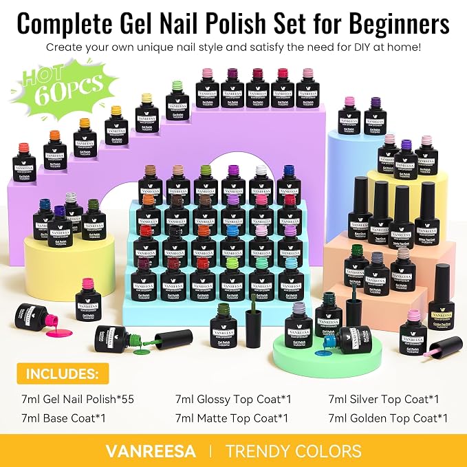 60 Pcs Four Seasons Colors for You