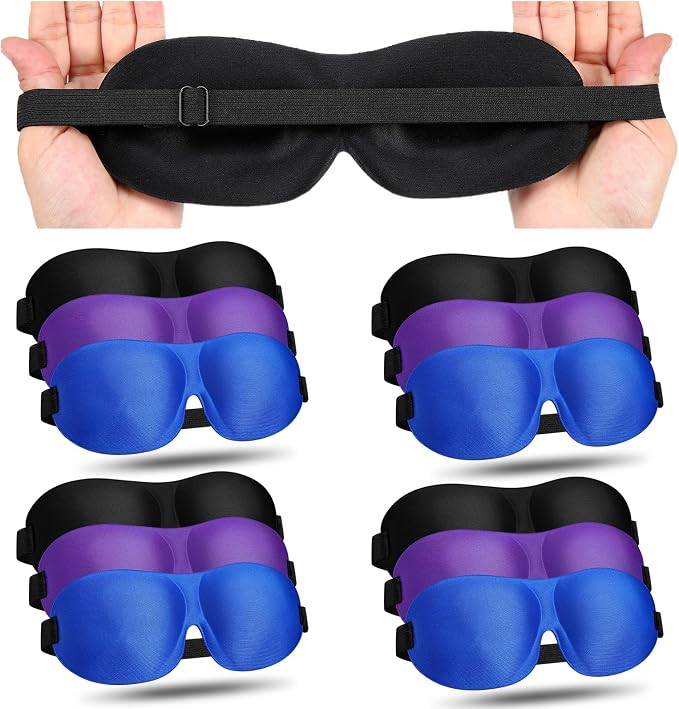 Purple, Black, Blue