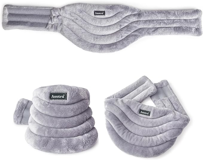 Navy Eye Pillow and Neck Wrap Bundle
