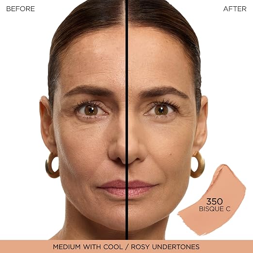 350 Bisque C: medium skin with cool/rosy undertones