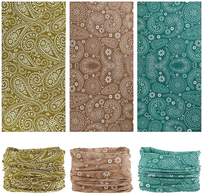 12pcs.paisley