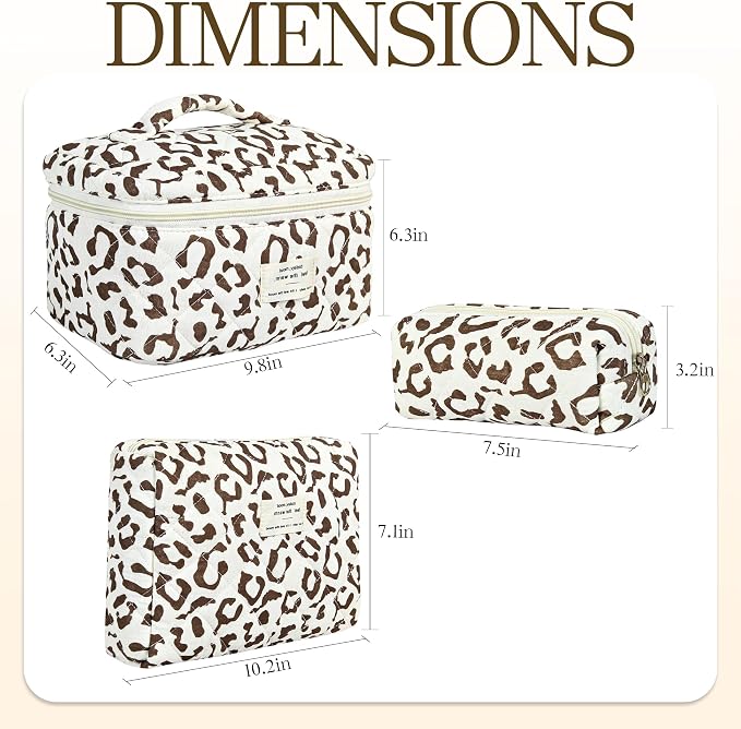 Brown leopard print