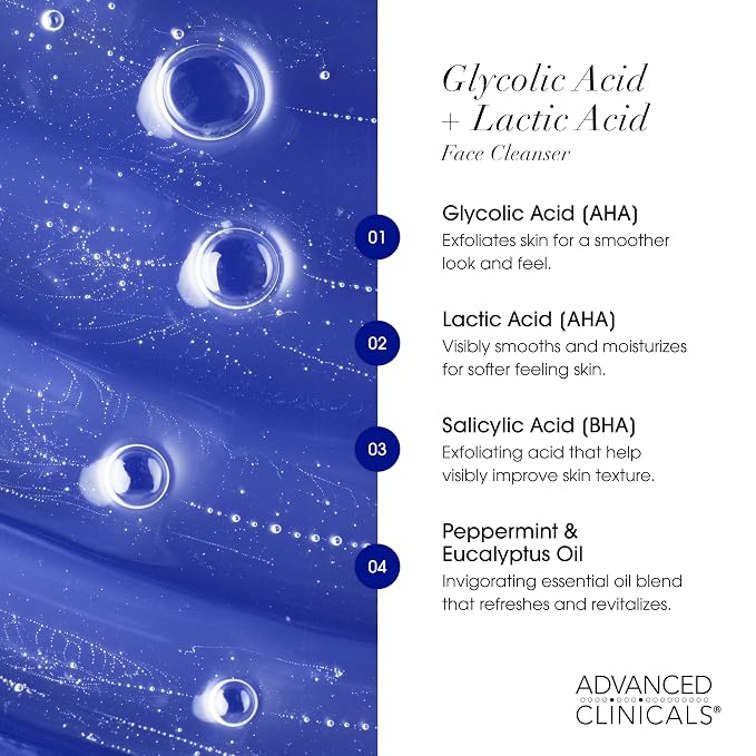 Vitamin C Face Wash + Glycolic Acid Wash Set