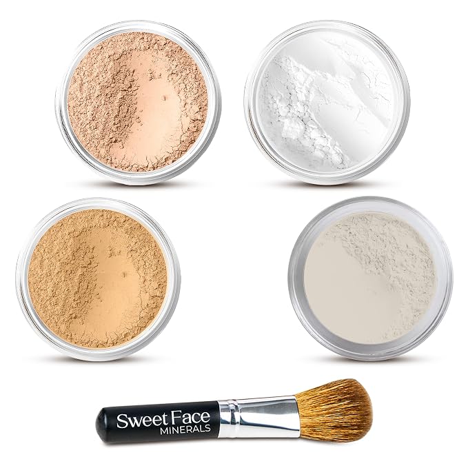 Beige Foundation with Medium Concealer