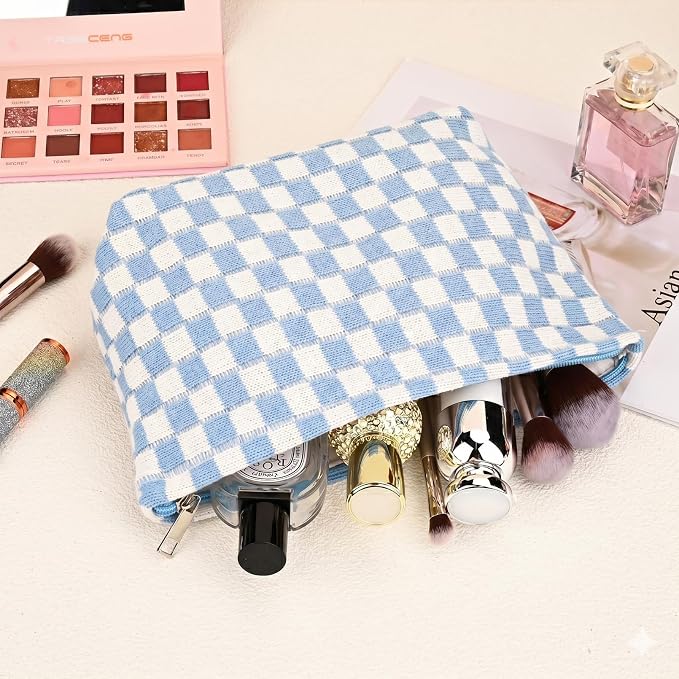 Blue checkered