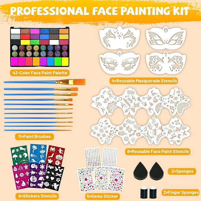 42 Colors - 39 Piece Set