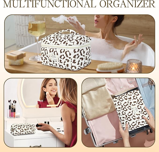 Brown leopard print
