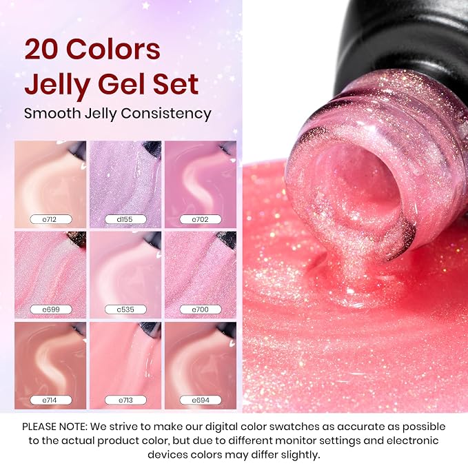 20 Colors Classic Nude