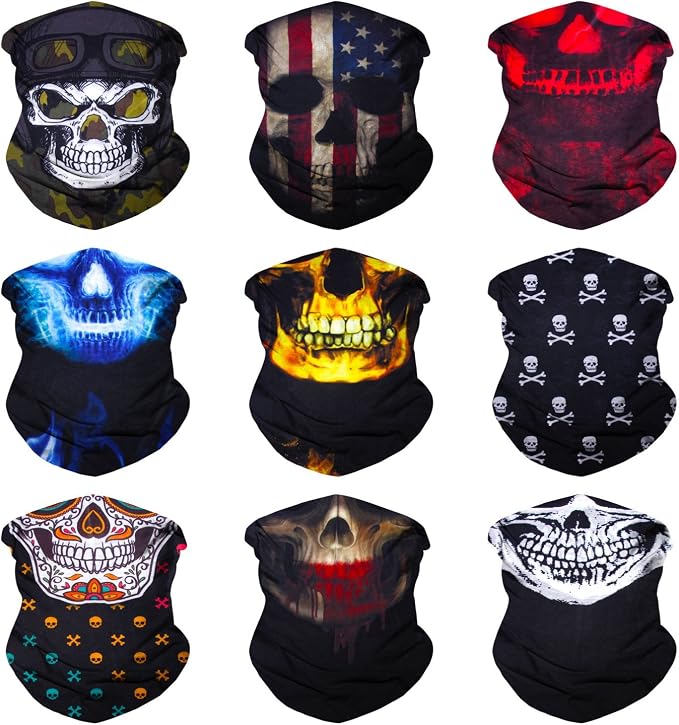 9pcs Skull Series 2