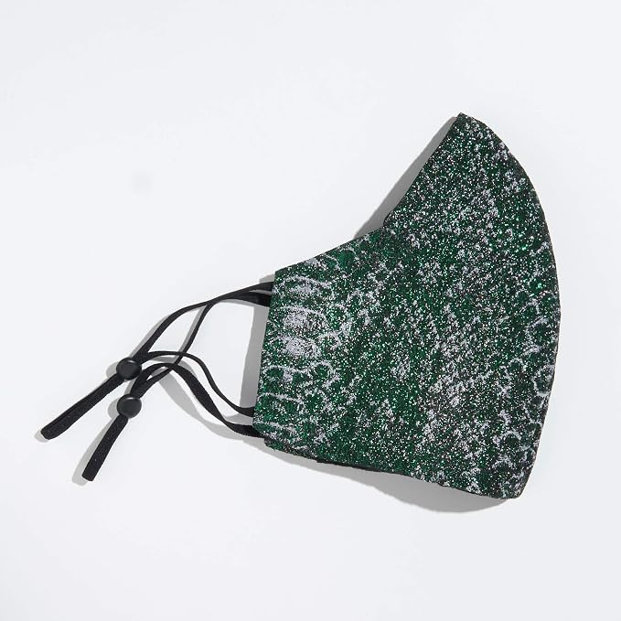 Iridescent Emerald Python Mask
