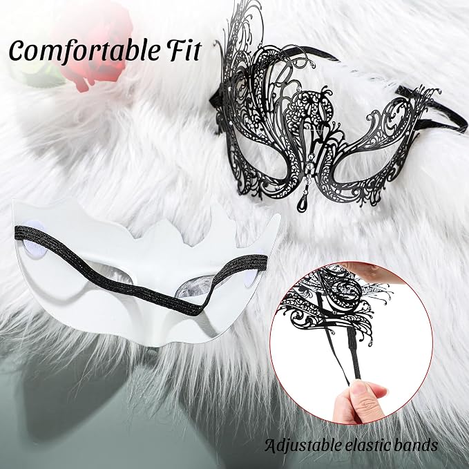 Black and Midnight Silver Set