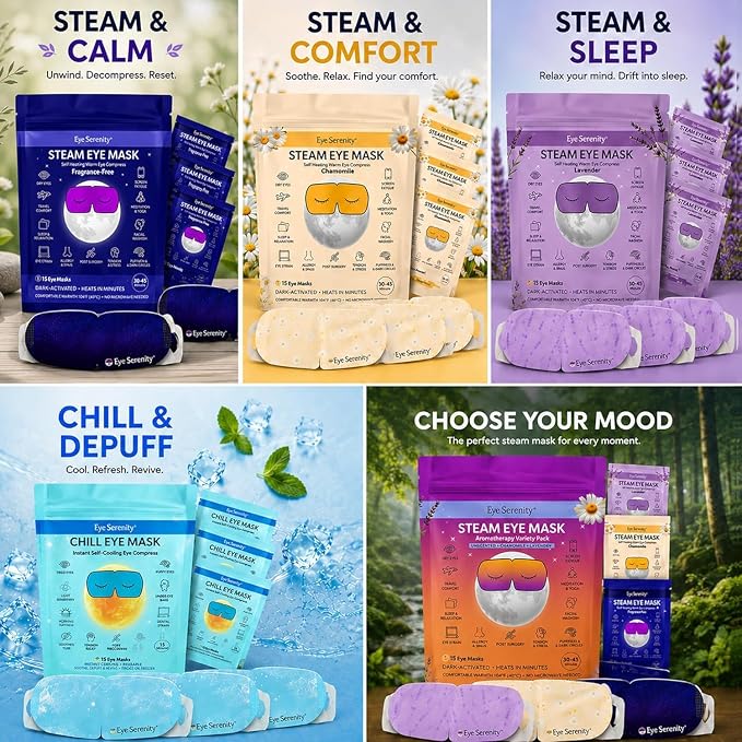 Steam Eye Mask 15 Pack