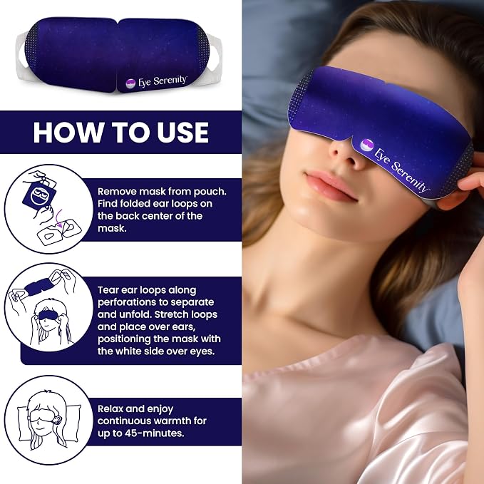 Steam Eye Mask 45 Pack