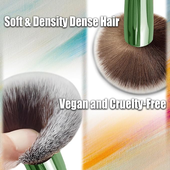 Green Makeup Brush