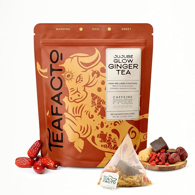 Inner Glow* Ginger Jujube Tea - 25 Count