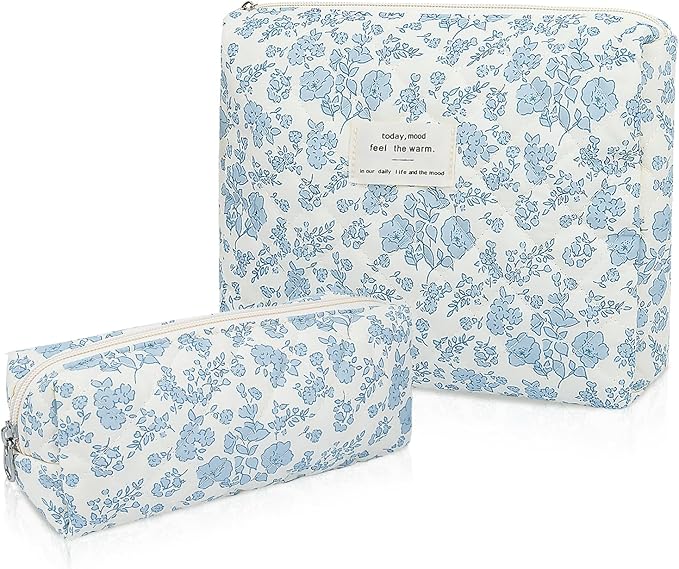 2pc Blue Floral