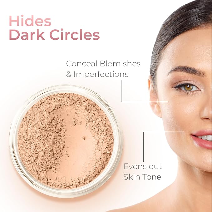 Light Tan Foundation with Medium Concealer
