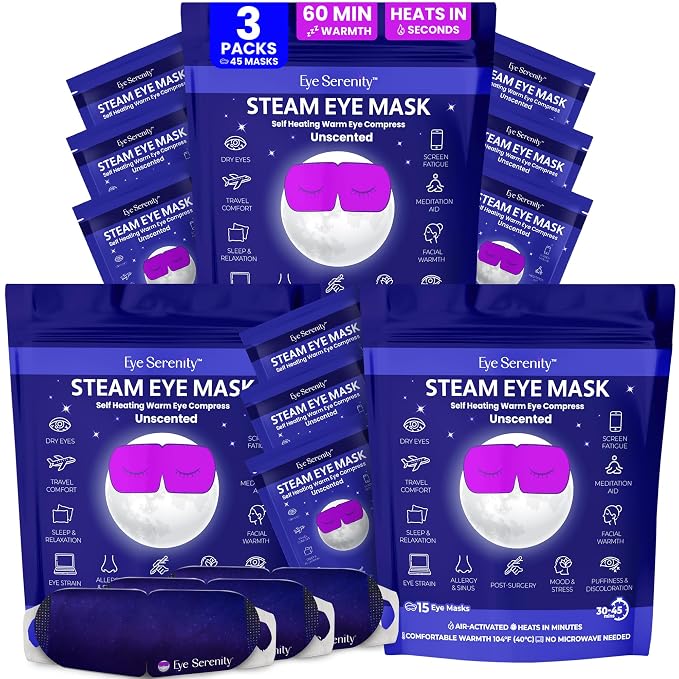 Steam Eye Mask 45 Pack