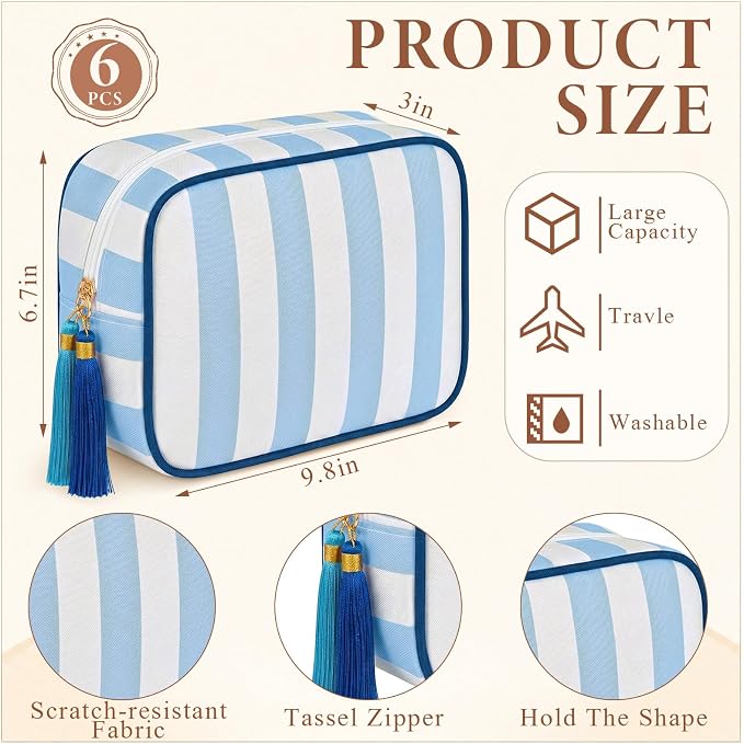 Baby Blue and White