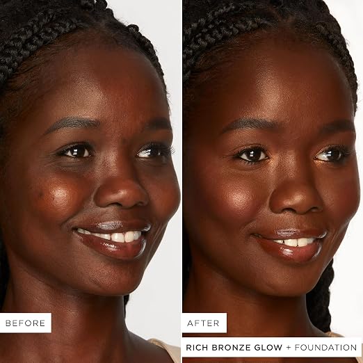 rich bronze glow