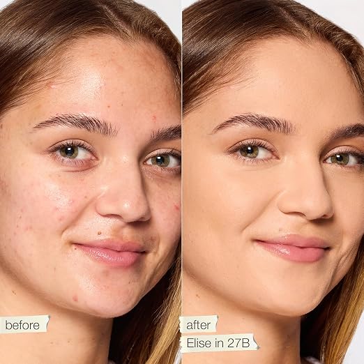 27B light-medium beige (light to medium skin with cool, pink undertones)