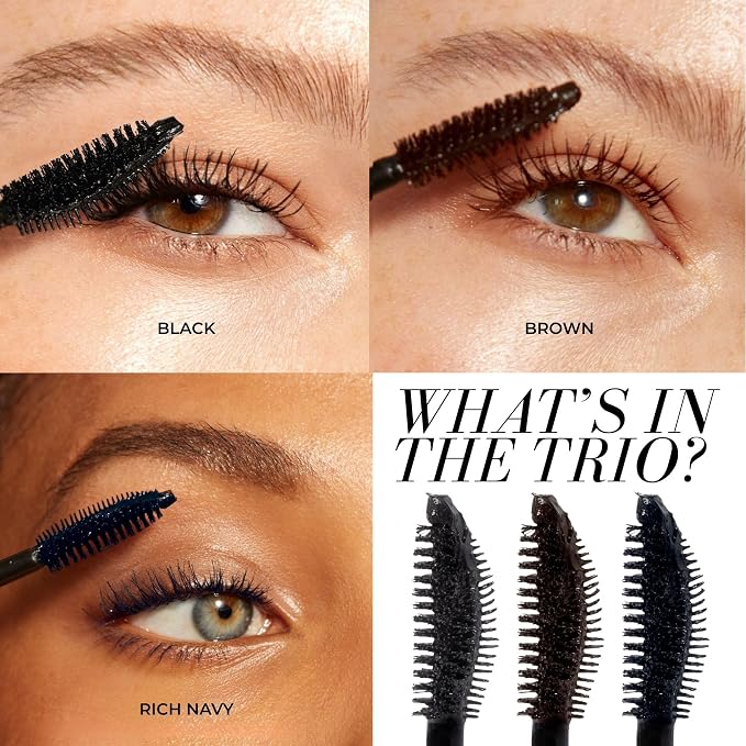 Trio - Black, Brown, Rich Navy