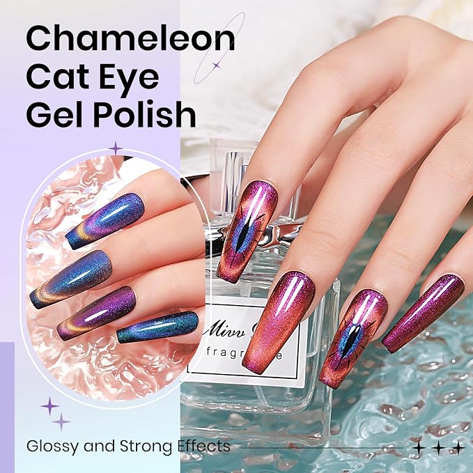 12 Colors Cat Eye Gel Collection