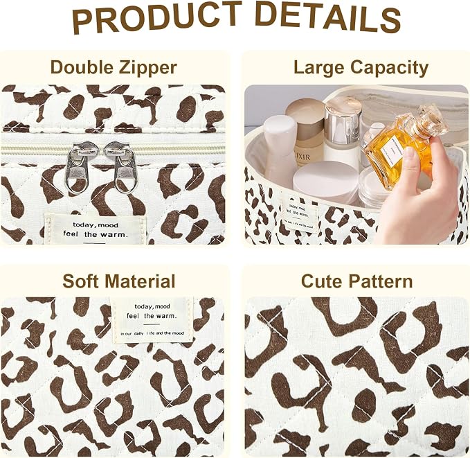 Brown leopard print