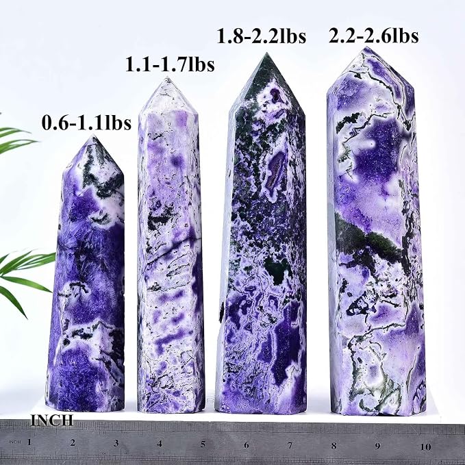 Purple Moss Agate