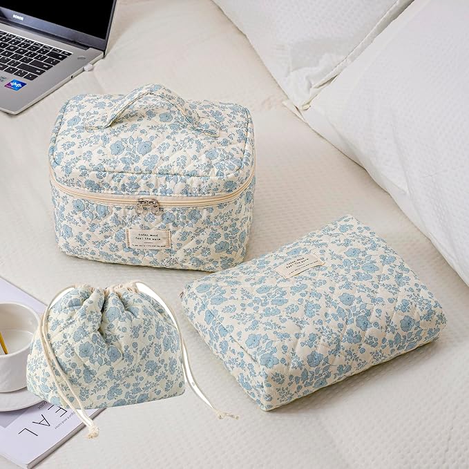 3Pcs Light Blue