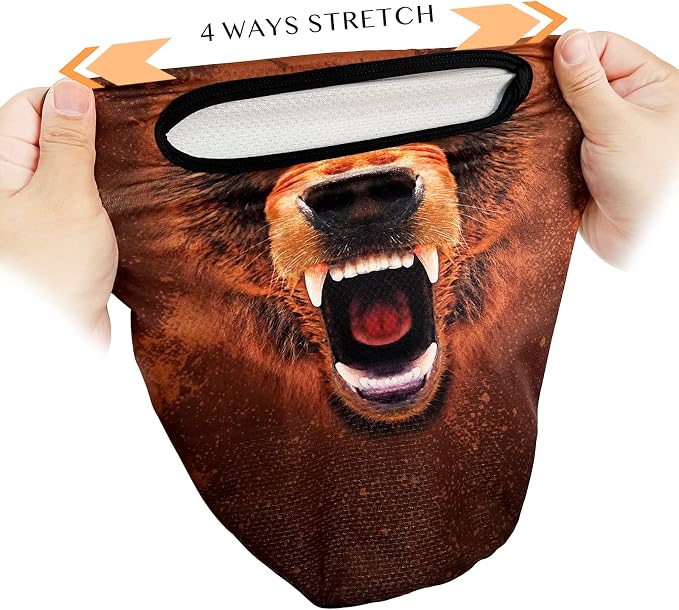 Bear Open Face Brown