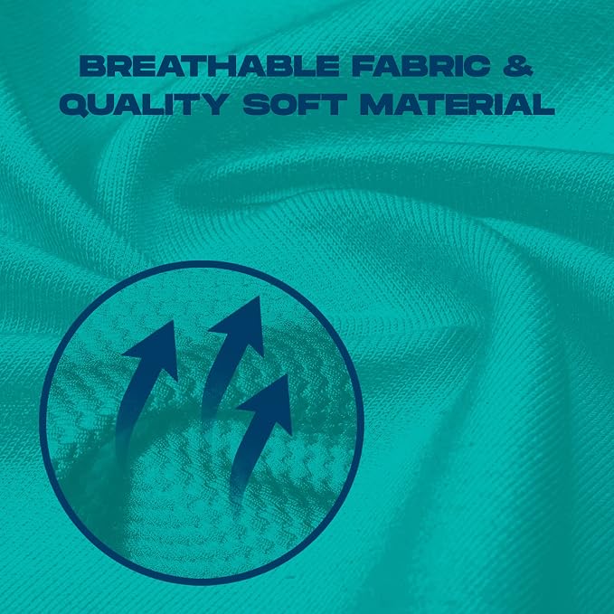 Teal + Blue + Black + White (4 Pack)