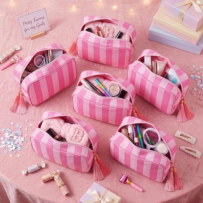 Bright Pink and Candy Pink