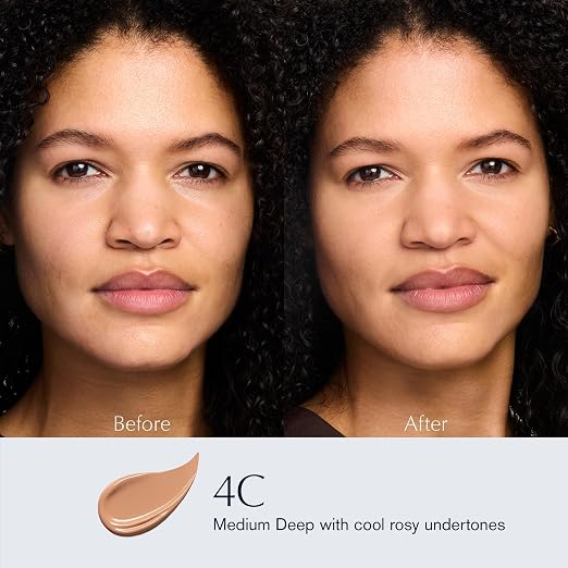 4C - Medium Deep with cool rosy undertones
