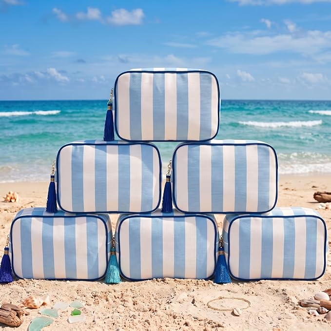 Baby Blue and White