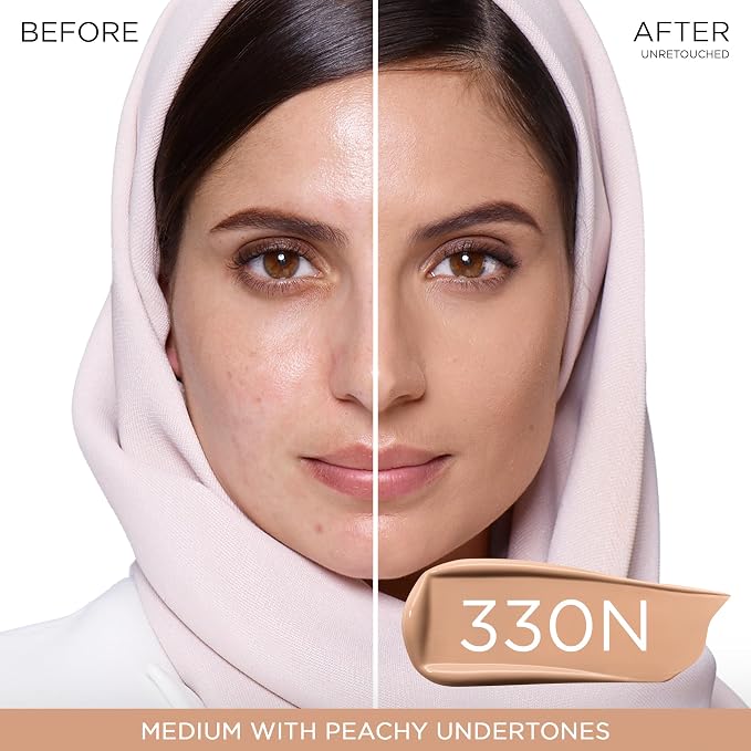 330N: Medium with Peachy Undertones