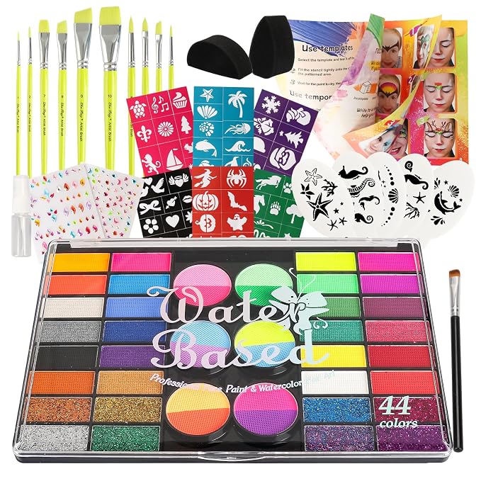 44 Colors With artist Brush Set