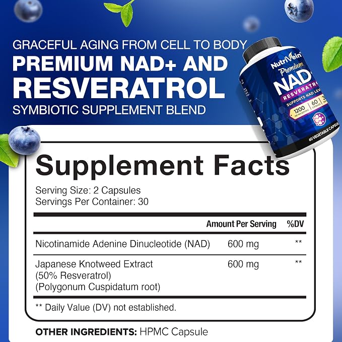 Nad + Resveratrol