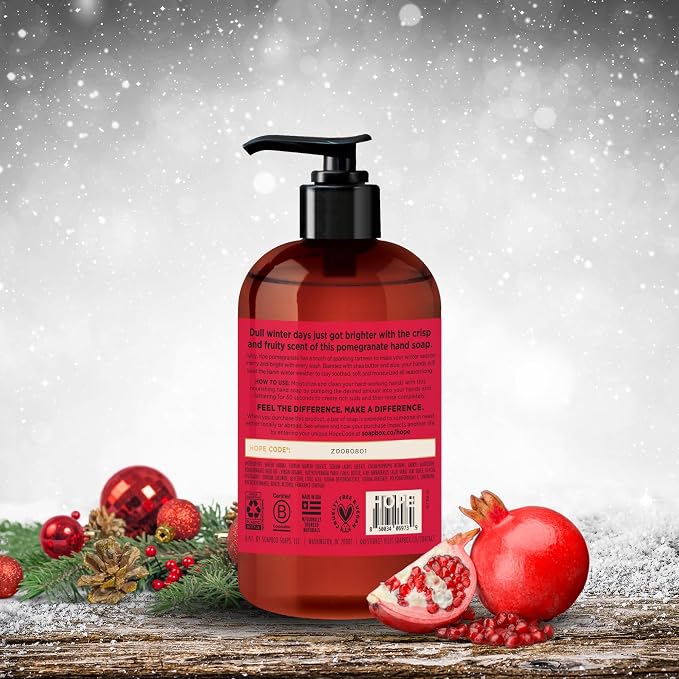 Spiced Vanilla + Frosted Pomegranate