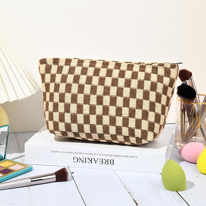 Brown checkered