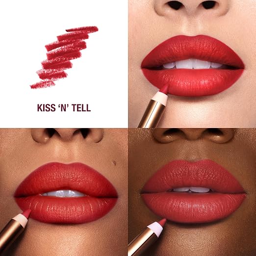 Kiss 'N' Tell - warm scarlet red